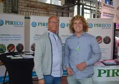 Namens Pireco op het Innovatieplein: Willem Piet en Job Simmes